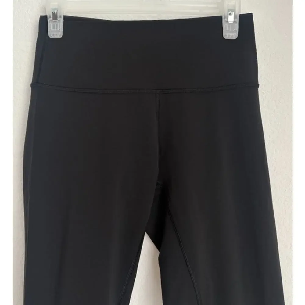 NWOT Womens Lululemon Black Wunder Under Legging 25